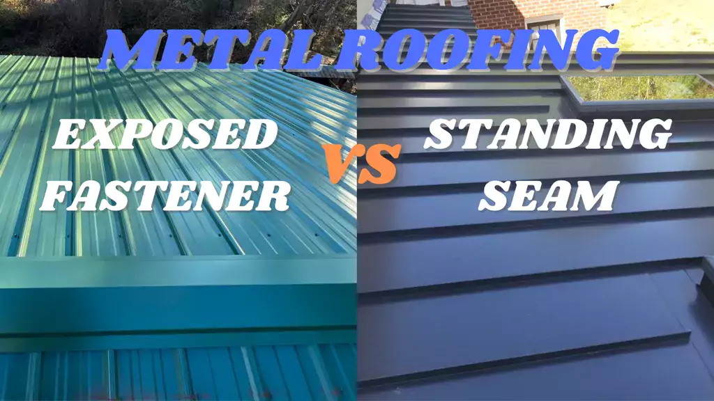 New Braunfels Roofers: Screw Down vs Standing Seam Metal Roof